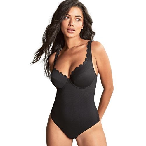Panache Spirit Rita Plunge Swimsuit - Black