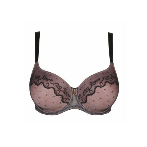 Prima Donna Twist Love Balcony Bra - Black