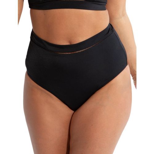 Pour Moi Sydney High Waist Bikini Brief - Black