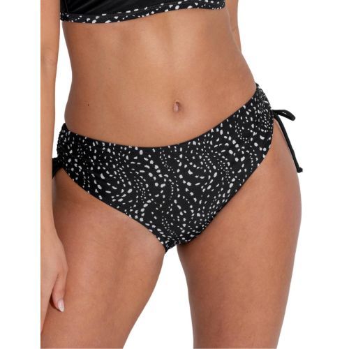 Pour Moi Rhodes Adjustable Side Bikini Brief - Black/White