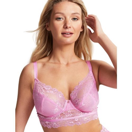 Cleo by Panache Selena Longline Plunge Bra - Wild Rose