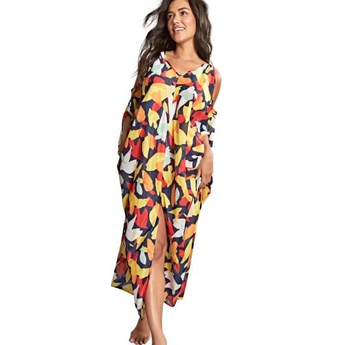 Panache Tammy Long Kaftan - Puglia Print