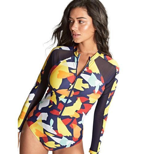 Panache Grace Long Sleeve Swimsuit - Puglia Print