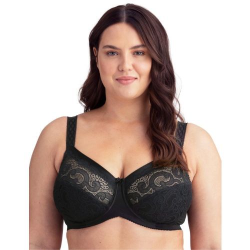 Miss Mary Of Sweden Wonder Minimiser Bra - Black