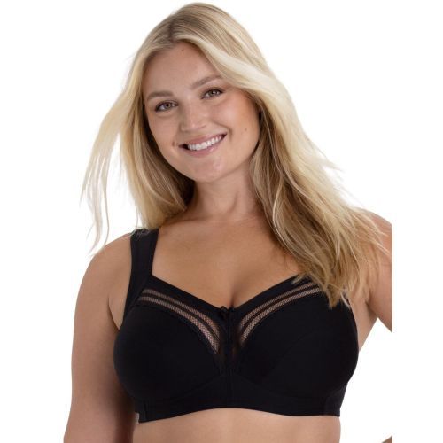 Miss Mary Of Sweden Essence Non Wired Bra - Black