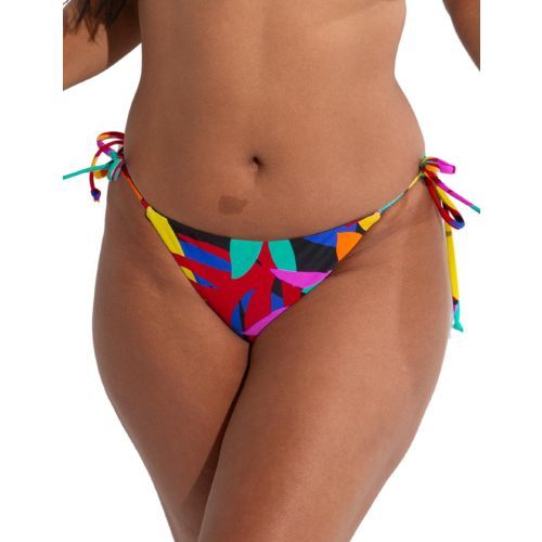 Pour Moi Maya Bay Reversible Tie Side Bikini Brief - Multi
