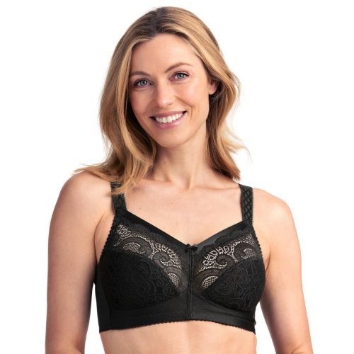 Miss Mary Of Sweden Wonder Minimiser Non Wired Bra - Black