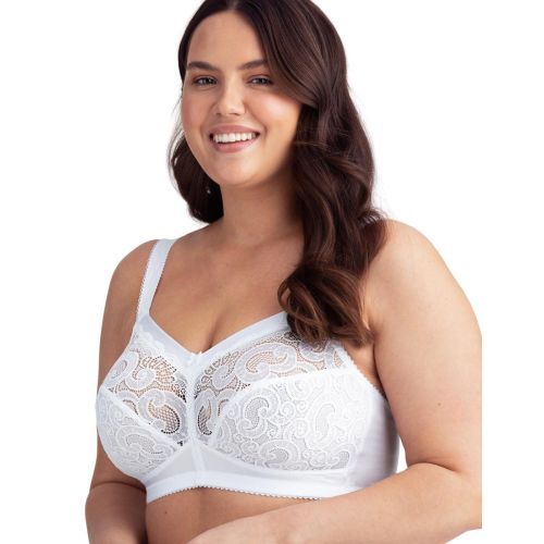 Miss Mary Of Sweden Wonder Minimiser Non Wired Bra - White