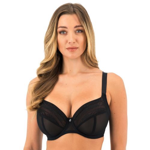 Fantasie Devote Side Support Plunge Bra - Black