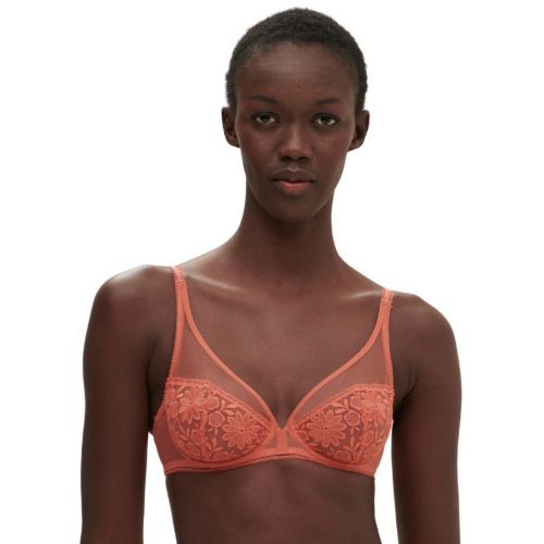 Simone Perele Amazone Plunge Full Cup Bra - Texas Pink