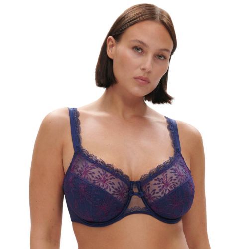 Simone Perele Singuliere Full Cup Support Bra - Midnight