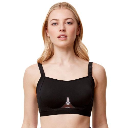Triumph Triaction Gravity Lite Non Wired Sports Bra - Black