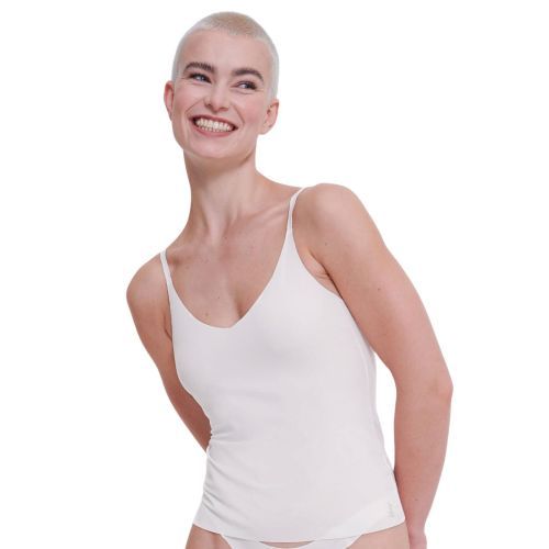 Sloggi Zero Feel Spaghetti Top - Silk White