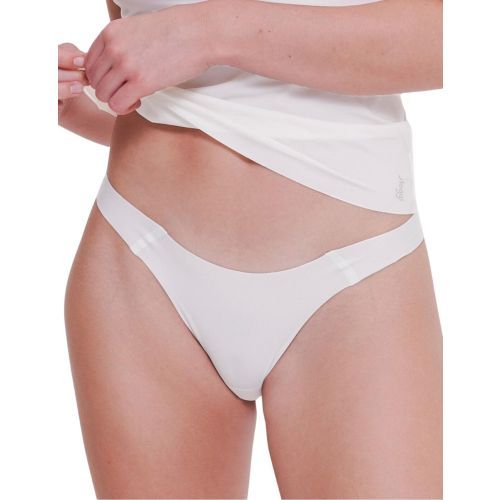 Sloggi Zero Feel Tanga Brief - Silk White
