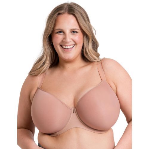 Curvy Kate Smoothie Spacer T Shirt Bra - Latte