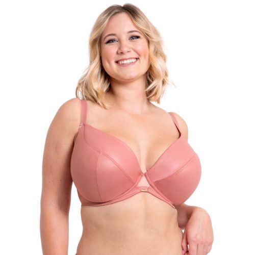 Curvy Kate Lush Full Plunge Bra - Rose Shimmer