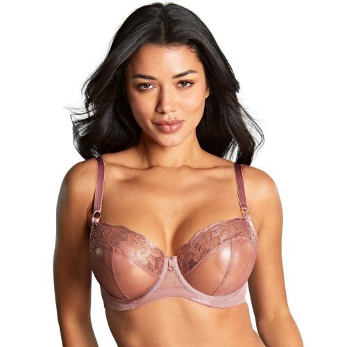 Panache Rosa Balcony Bra - Rose Gold