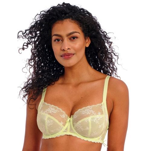Freya Offbeat Decadence Side Support Bra - Key Lime
