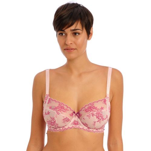 Freya Offbeat Decadence Side Support Bra - Vintage Rose