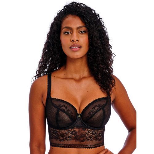 Freya Sydnie Longline Bra - Black