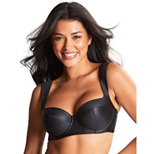 Panache Bette Balcony Bikini Top - Black
