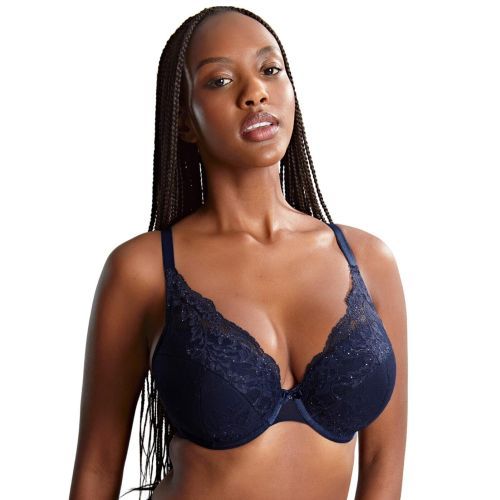 Panache Ana High Apex Plunge Bra - Midnight Sequin