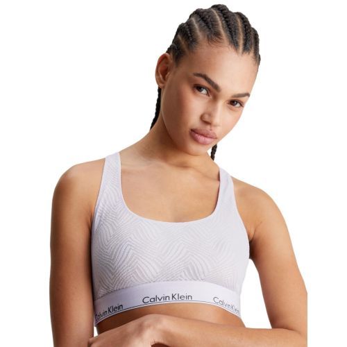 Calvin Klein Unlined Bralette - Lavender Blue