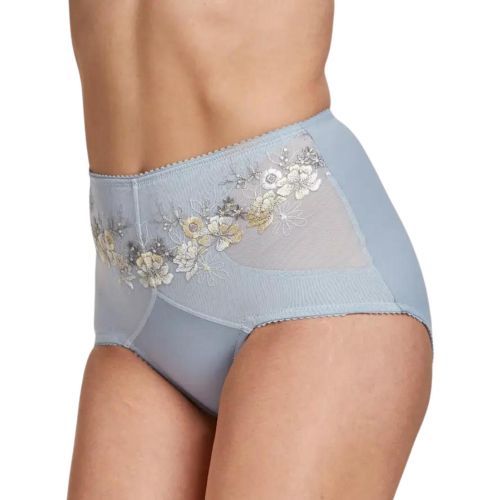 Miss Mary Of Sweden Floral Sun Brief - Dusty Blue