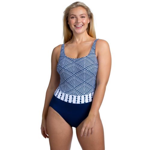 Miss Mary Of Sweden Azur Non Wired Swimsuit - Navy Blue