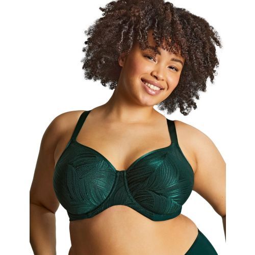 Sculptresse by Panache Illuminate Moulded Non Padded Bra - Dark Green