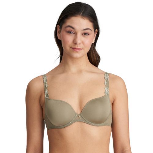 Marie Jo Agnes Padded Heartshape Bra - Golden Olive