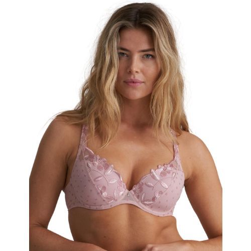 Marie Jo Agnes Padded Plunge Bra - Vintage Pink