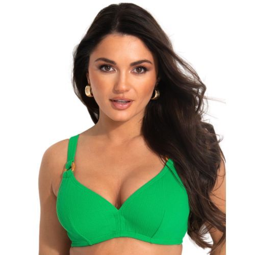 Pour Moi Cali Hidden Wire Bikini Top - Green