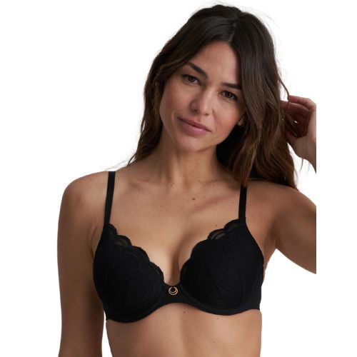 Marie Jo Cathia Padded Heartshape Bra - Black