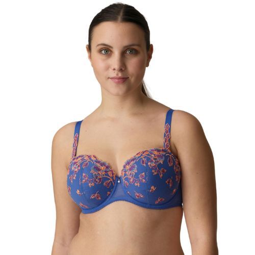 Prima Donna Lenca Padded Balcony Bra - Blue Eyes