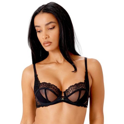 Gossard Rebel Non Padded Balcony Bra - Black