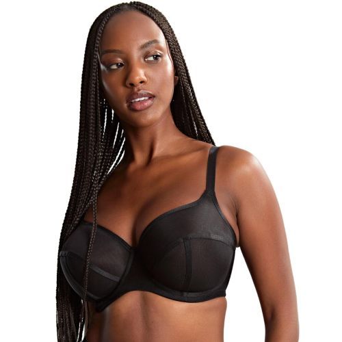 Panache Tango Essence Balcony Bra - Obsidian