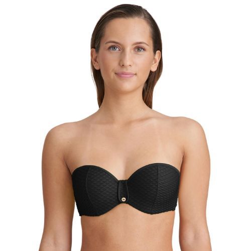 Marie Jo Brigitte Strapless Padded Bikini Top - Black