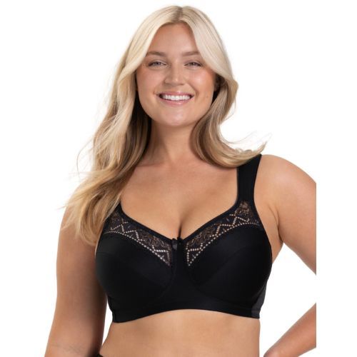 Miss Mary Of Sweden Breeze Non Wired Bra - Black