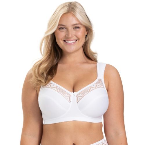 Miss Mary Of Sweden Breeze Non Wired Bra - White