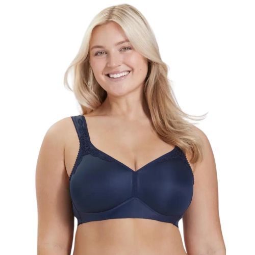 Miss Mary Of Sweden Smoothly Moulded Bra - Dark Blue