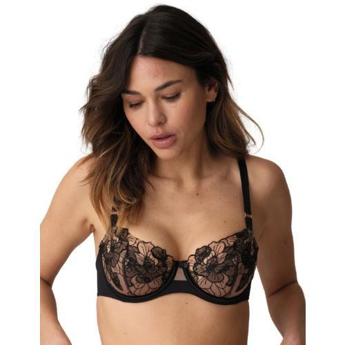 Marie Jo Sancha Half Padded Balcony Bra - Black