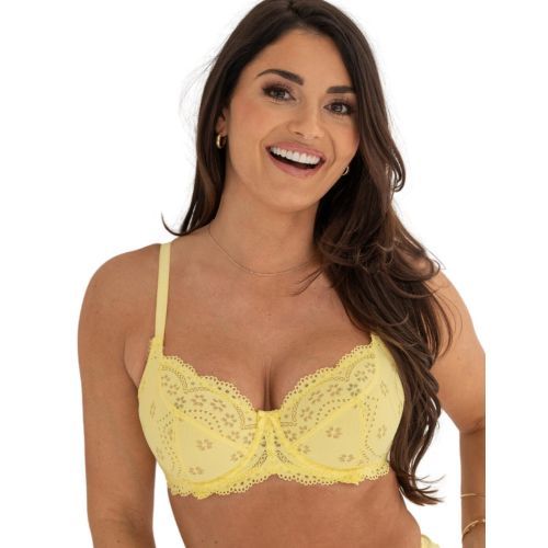 Pour Moi Swoon Underwired Bra - Lemon
