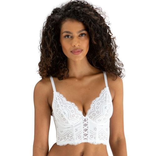 Pour Moi Swoon Bustier Bra - White