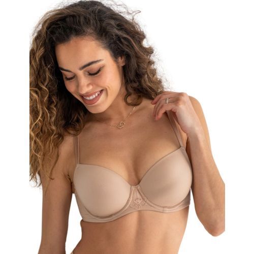 Pour Moi New Romance Balcony T Shirt Bra - Almond