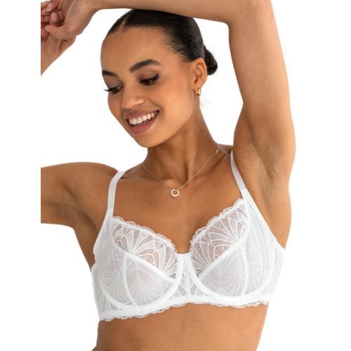 Pour Moi New Romance Full Cup Bra - White