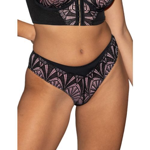 Pour Moi New Romance Brief - Black/Rose