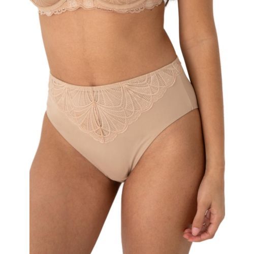 Pour Moi New Romance High Waist Brief - Almond