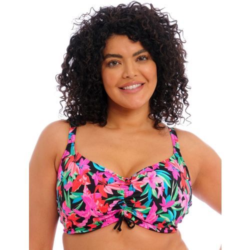 Elomi Savaneta Balcony Bikini Top - Black