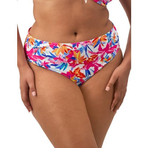Elomi Savaneta Mid Rise Bikini Brief - White